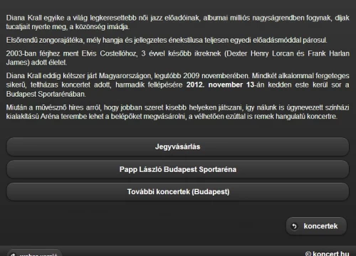 Koncert.hu Mobile