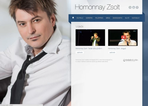 Homonnay Zsolt honlapja