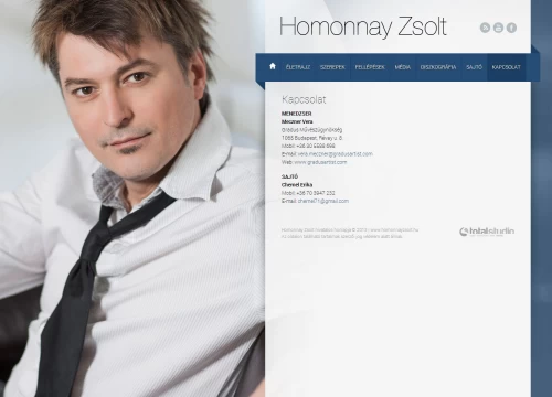 Homonnay Zsolt honlapja