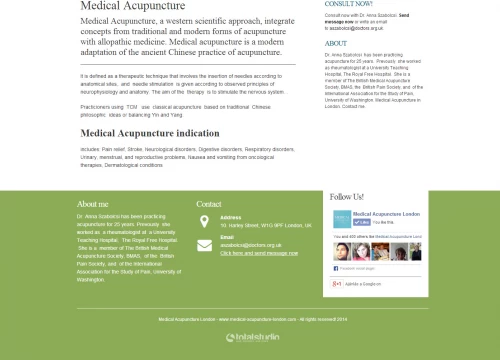 Medical Acupuncture London