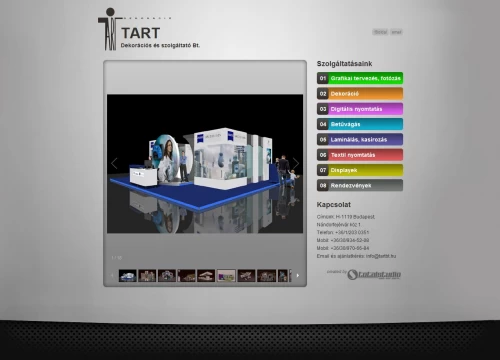 Tart Bt honlapja v2