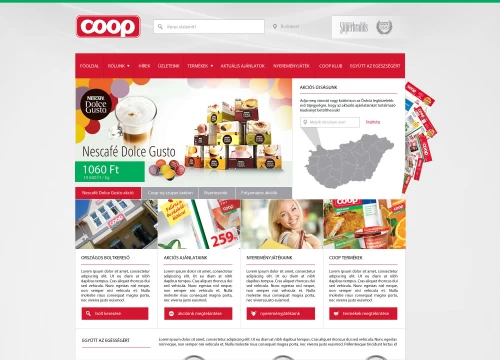 Coop.hu webdesign