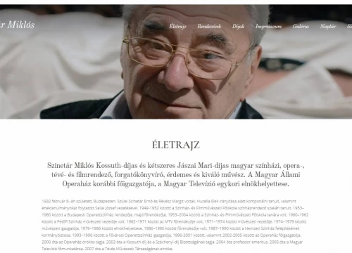 Szinetár Miklós honlapja
