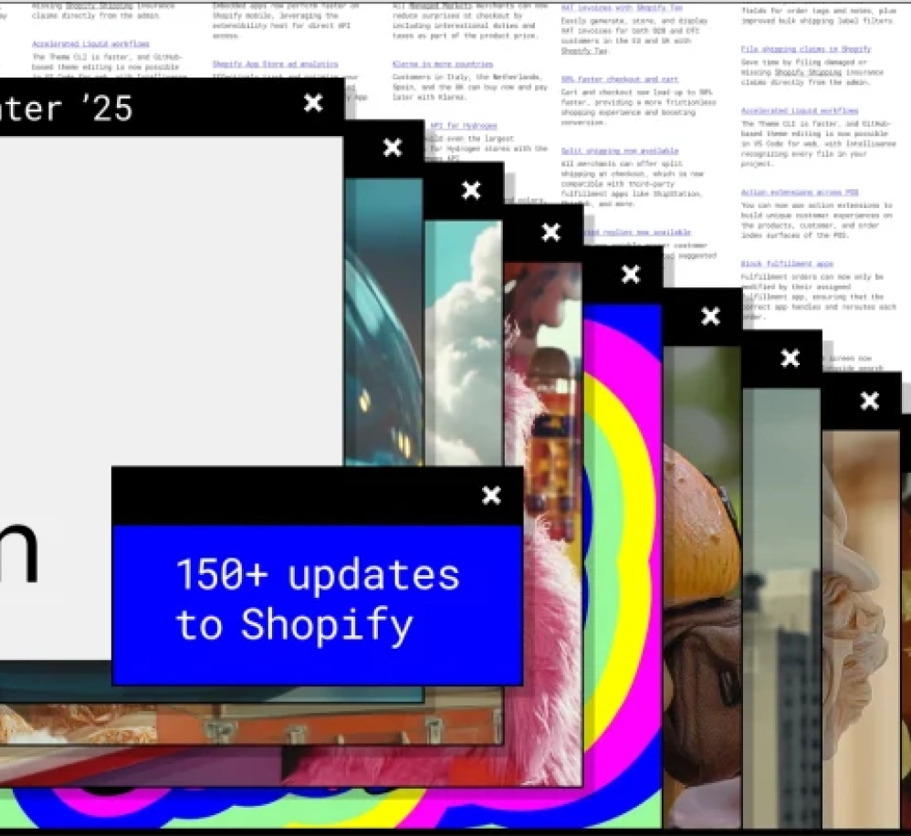 Shopify Winter 2025: A Shopify kiadta az eddigi "legunalmasabb" verzióját