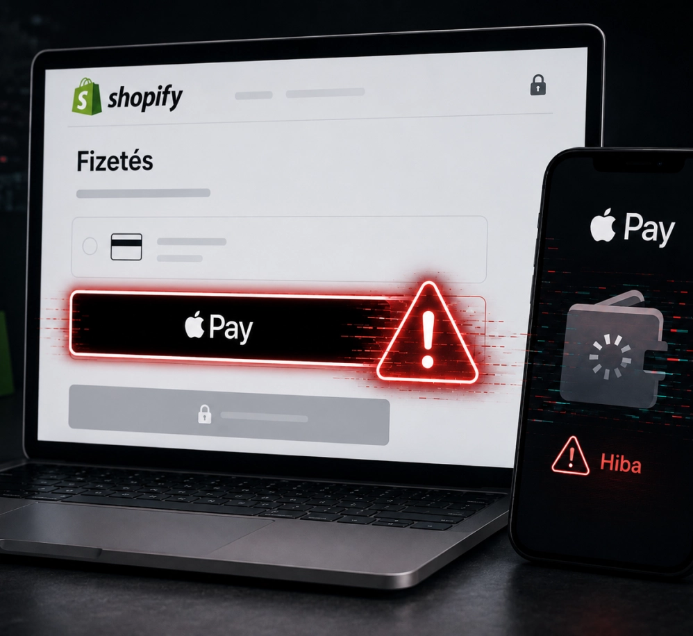 Lefagyott az Apple Pay a Shopify boltodban? Egy 50 filléres apróság is kivégezheti a fizetést