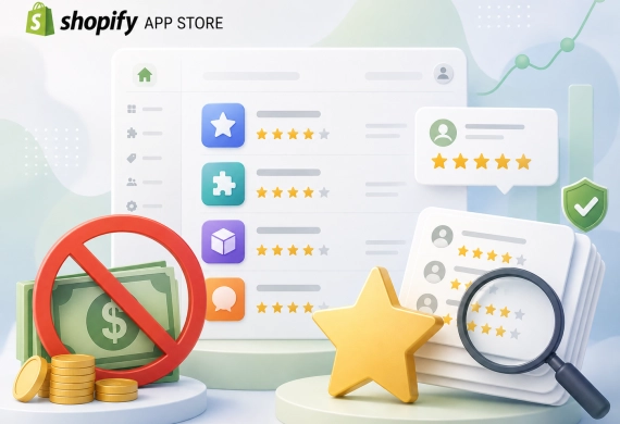 Ezzel mindenki nyer! Vége a megvásárolt csillagoknak a Shopify az App Store értékeléseiben.